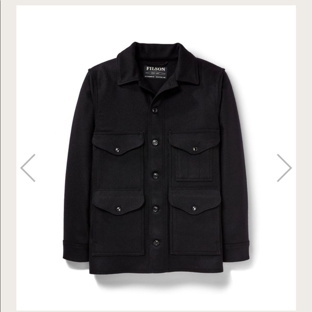 Filson Mackinaw Wool Cruiser Jacket XL